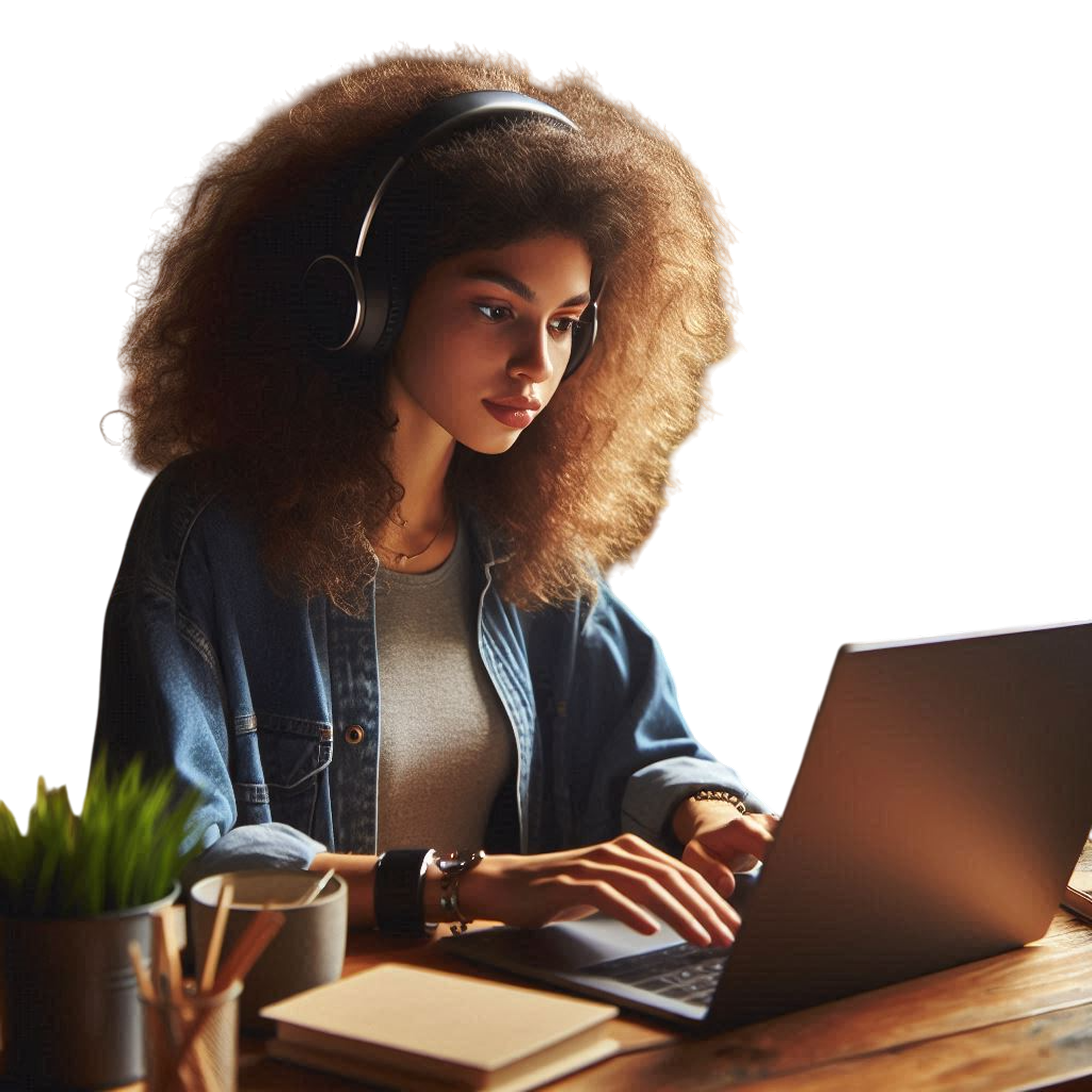Student Studying